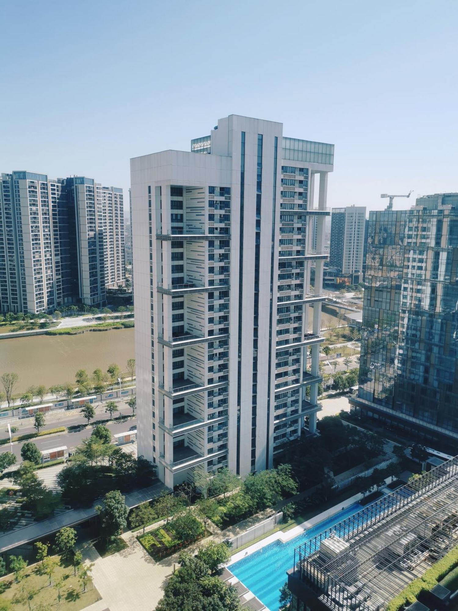 Royal Executive Apartment, Shenzhen World Exhibition & Convention Center, Nearby Shenzhen World North Metro St Ation Kültér fotó